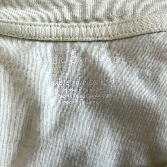 American Eagle oversized flower tee - Picture 4 of 4